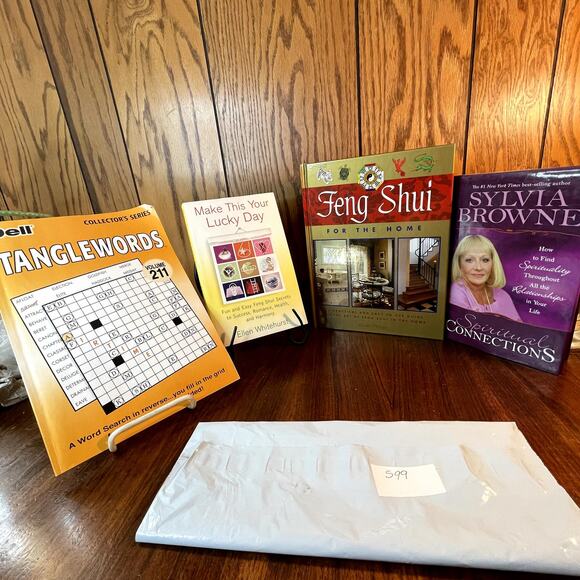 4 books Feng Shui, Lucky Day, Spiritual Tangewords - Picture 1 of 5
